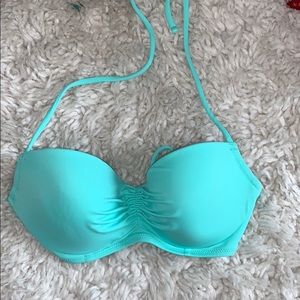 Shade and Shore Turquoise Bikini Top